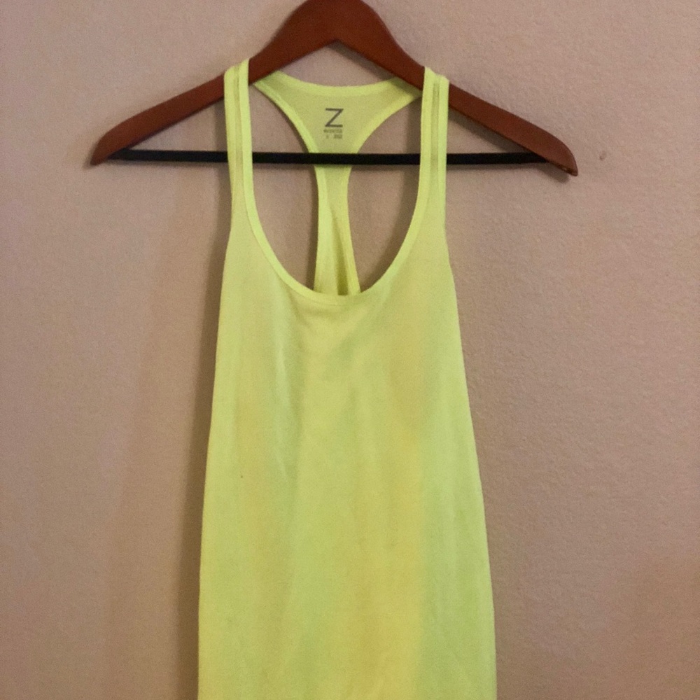 Neon yellow Zella Tanktop, hardly worn!